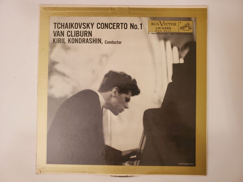 Van Cliburn, Kiril Kondrashin (Conductor) Tchaikovsky Concerto No. 1 vinyl record